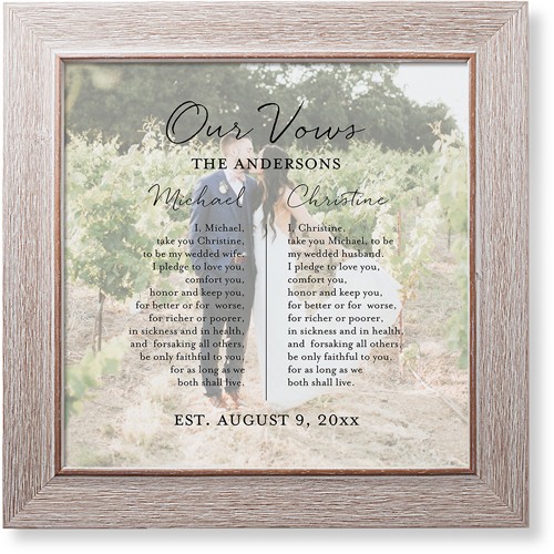 Ingrained Love Vows