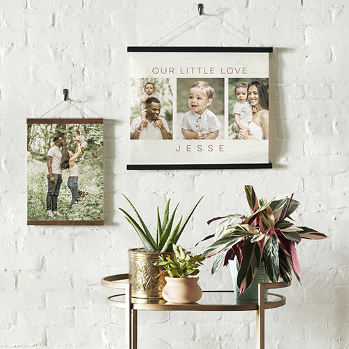 Handwritten Letter 16x20 White  Hanging Canvas Print