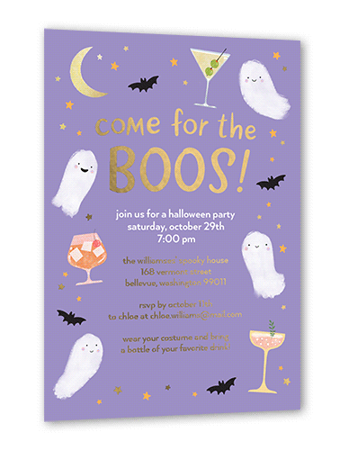 Childrens Halloween Invitations