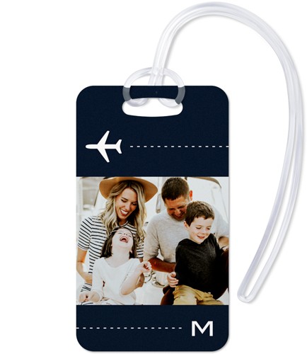 Coast to Coast 2x4 Black  Luggage Tag