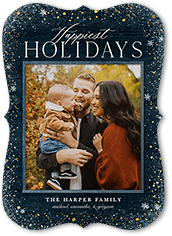 Snowflake Foil Stamped