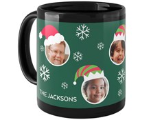 Festive Floating Faces