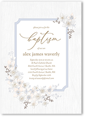 Rustic Wildflowers Boy