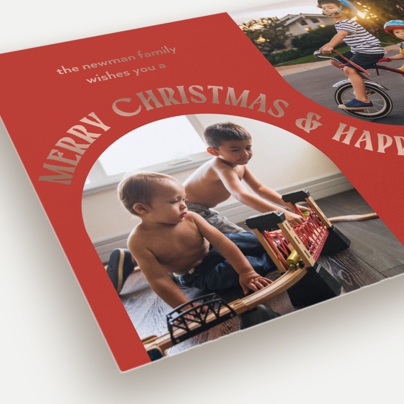 Arched Greeting Holiday Card