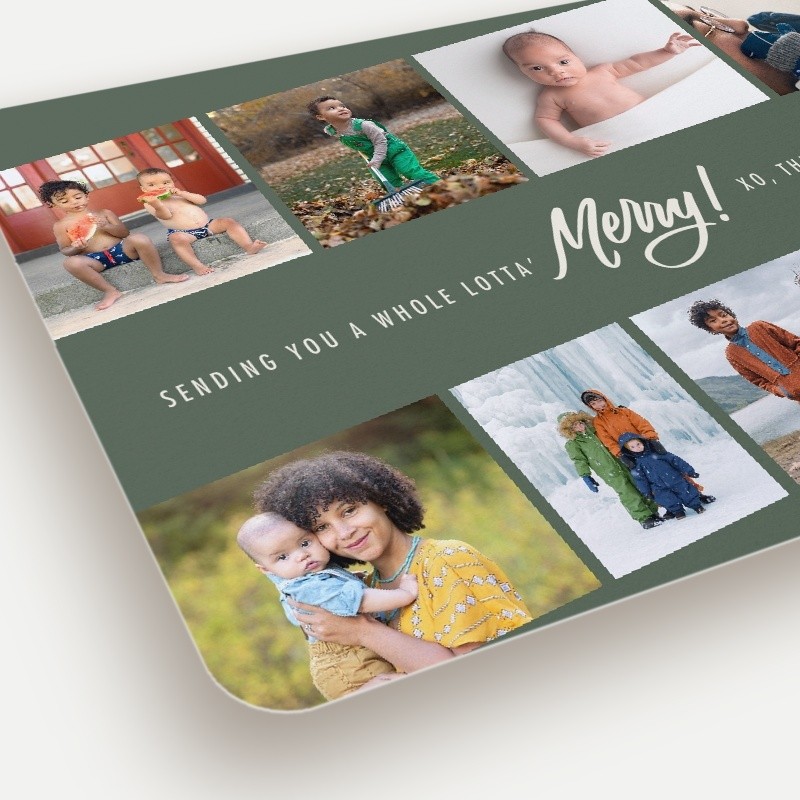 Merry Collage Holiday Card