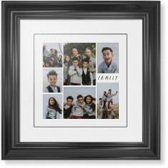 Rustic Picture Gallery Collage Of Seven