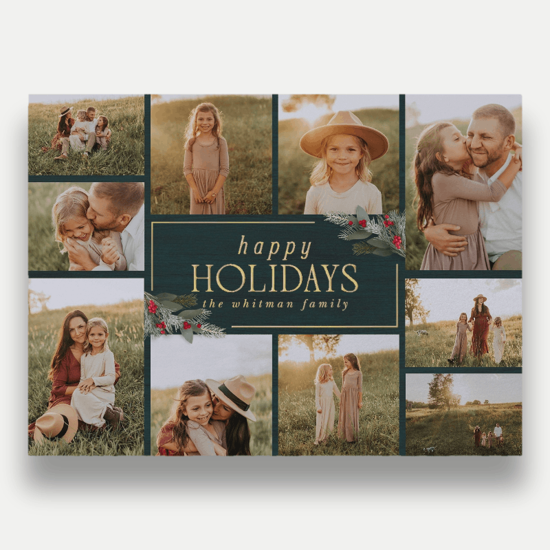 Berry Collage Holiday Card