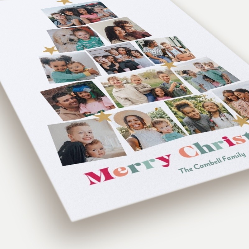 Photo Tree Holiday Card
