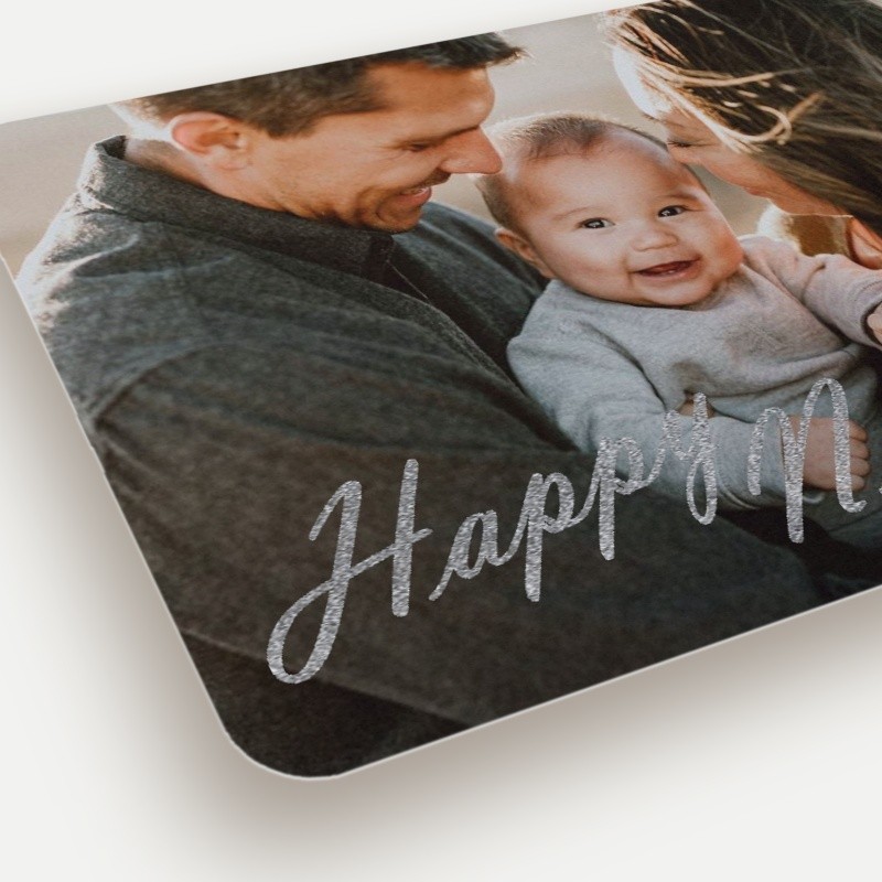Glitz Script Holiday Card