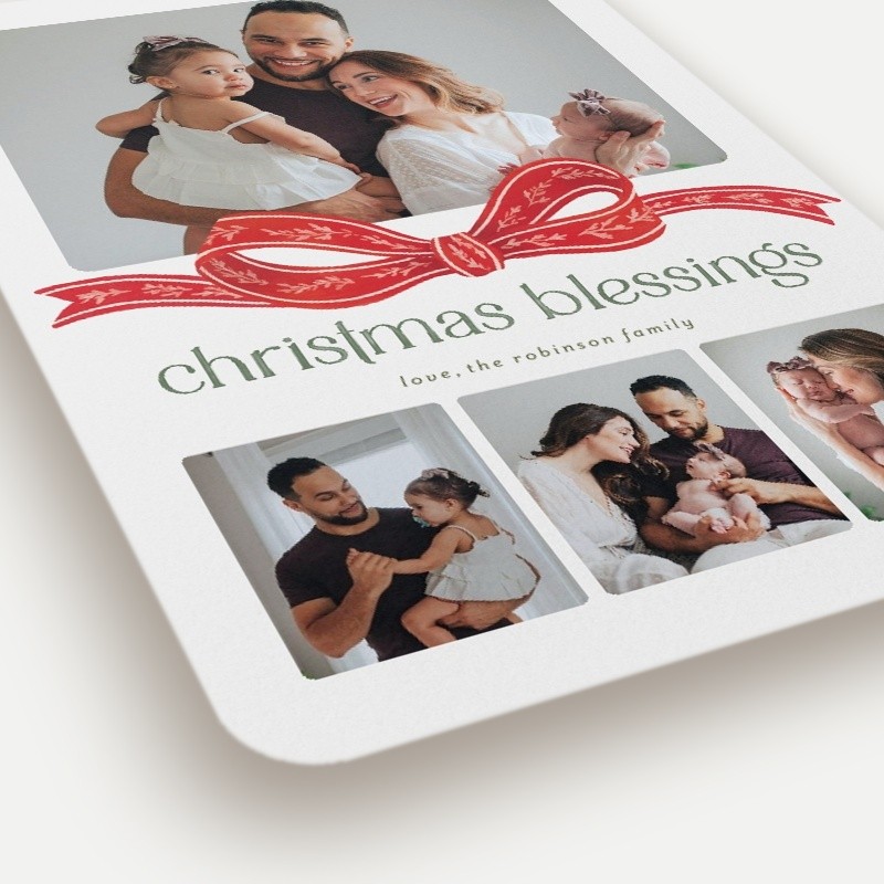 Gorgeous Bow Holiday Card