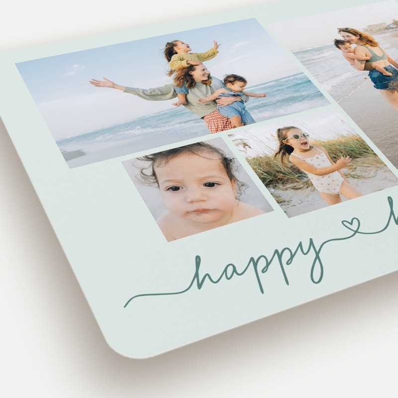 Flowing Script Holiday Card