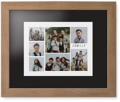 Rustic Picture Gallery Collage Of Seven