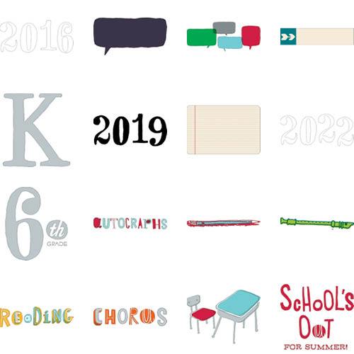 Elementary School Yearbook 8x11 undefined  Premium Album