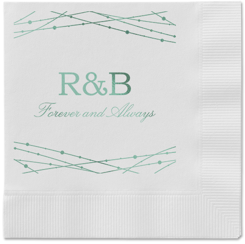 White Cocktail Napkins