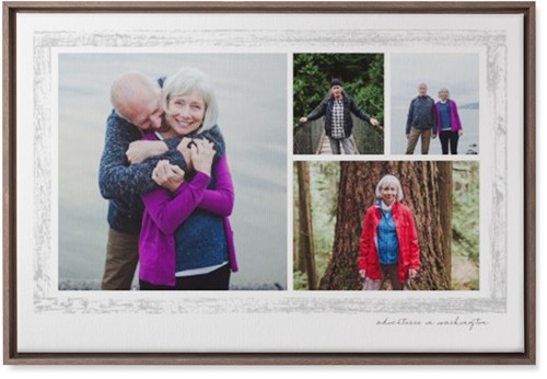 Brushed Border Collage Of Four