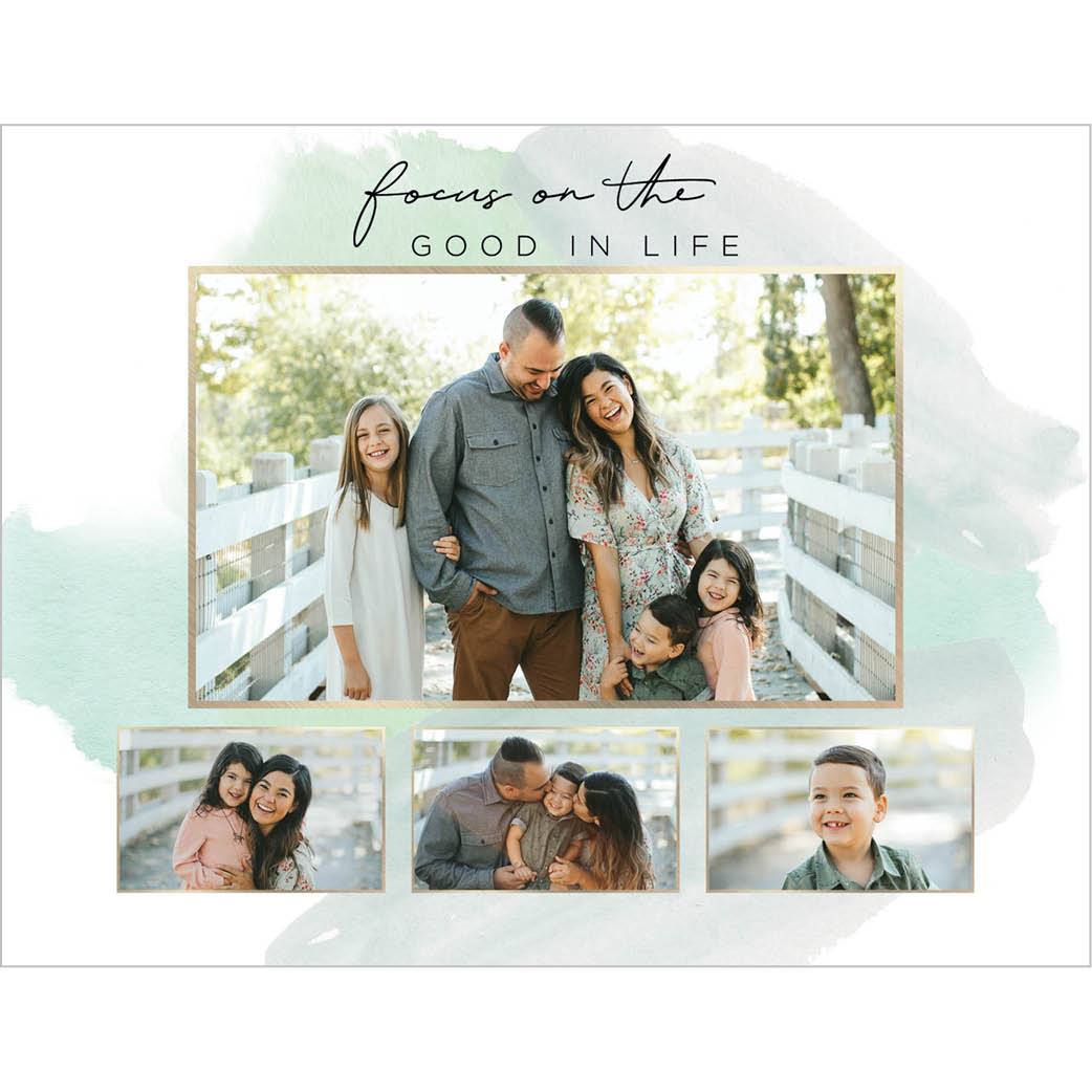 Watercolor Shimmer 8x11 undefined  Wall Calendar