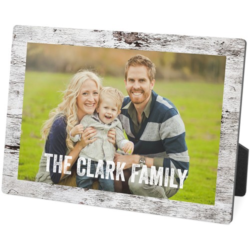 Printed Weathered Faux Wood Landscape