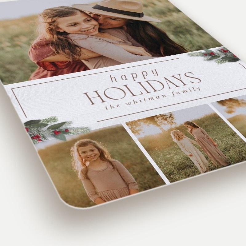 Berry Collage Holiday Card