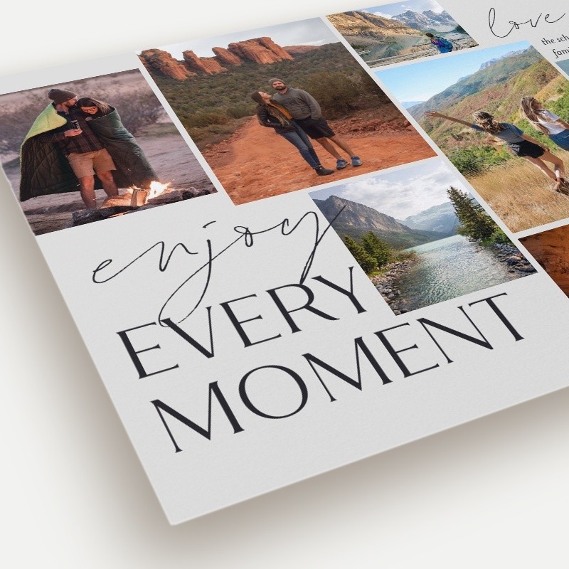 Editorial Collage Holiday Card