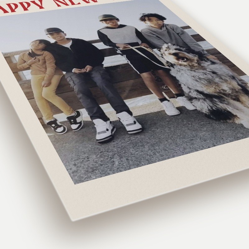 Bold Collage Holiday Card