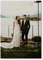 We Did It Anyway Mrs