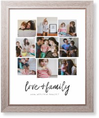 Love and Family Collage