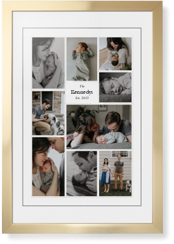 Modern Family Collage Portrait