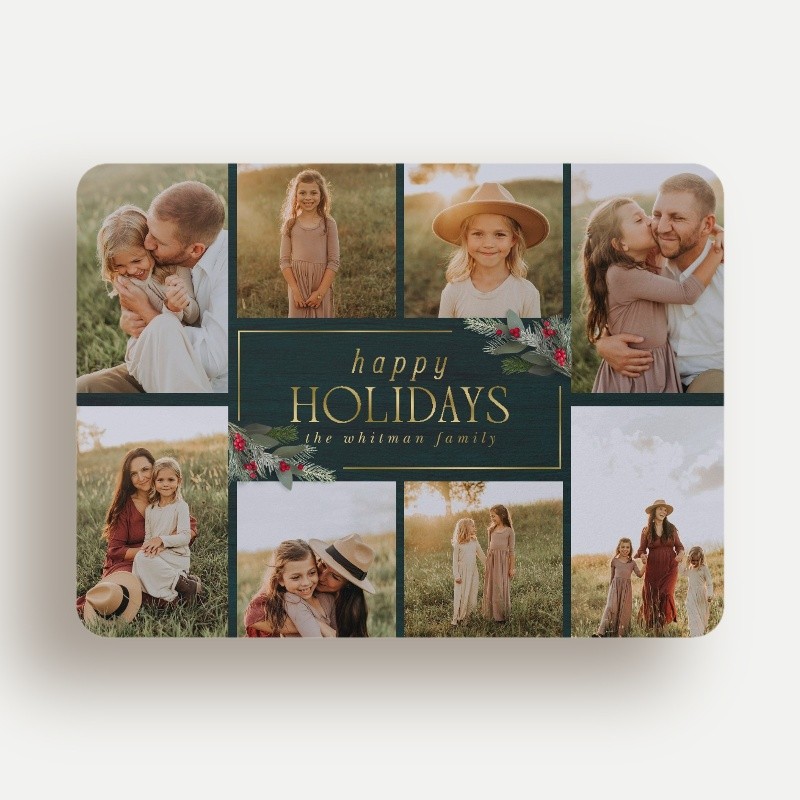 Berry Collage Holiday Card