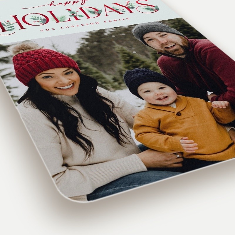 Classic Statement Holiday Card