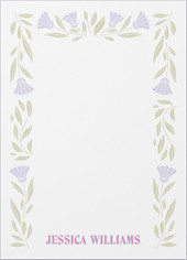 Symbolic Floral Frame
