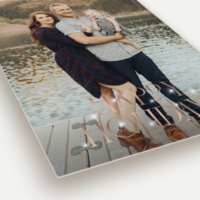 Soft Flare Holiday Card