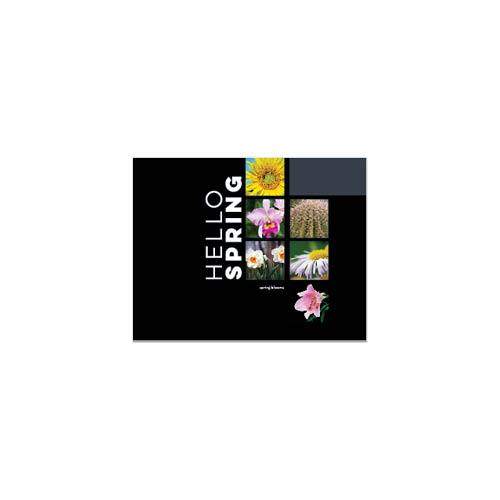 Modern Black Calendar 8x11 undefined  Wall Calendar