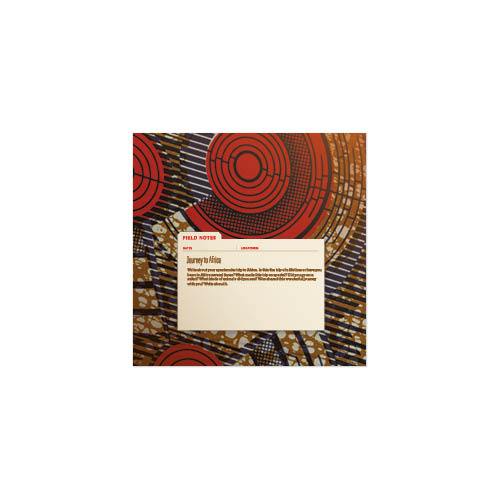 Passport to Africa 8x8 undefined  Premium Album