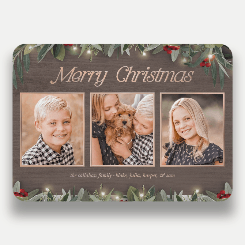 Botanical Trio Holiday Card