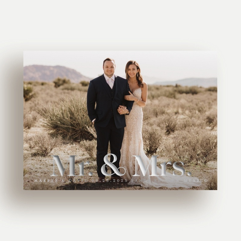 Mr. & Mrs. Modern