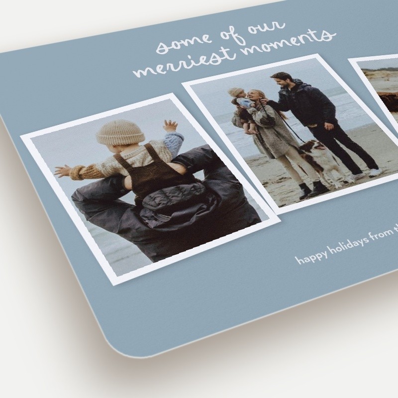 Tilted Memories Holiday Card