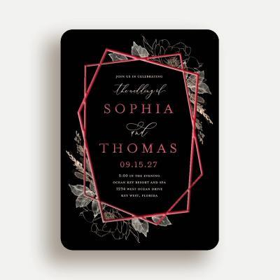 Etched Floral
