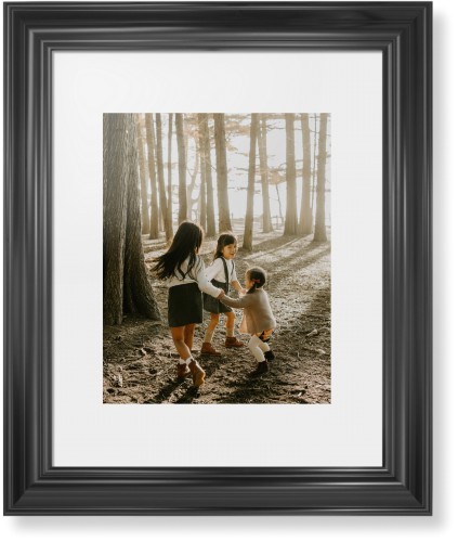 Framed Prints: Landscape Photo Gallery Black Classic Curve Frame White Top Mat 11x14 1 Photo Shutterfly