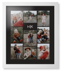 Modern Gallery Monogram of Nine