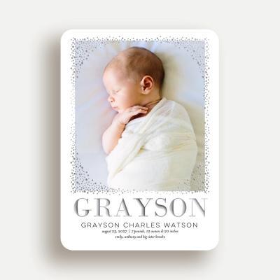 Shimmering Baby Borders