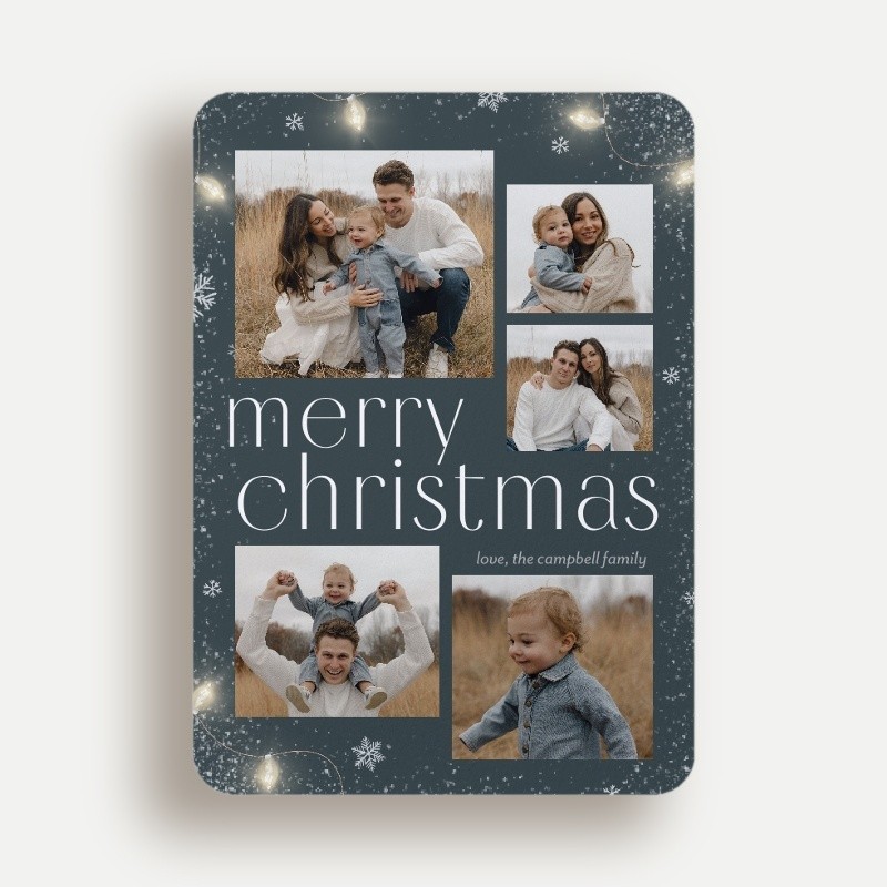 Twinkling Lights Holiday Card