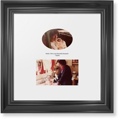 Oval Vignette Portrait