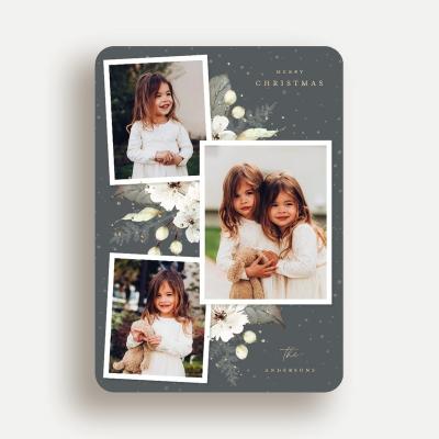 Winter Floral Frame