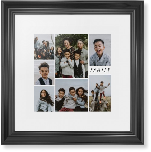 Rustic Picture Gallery Collage Of Seven