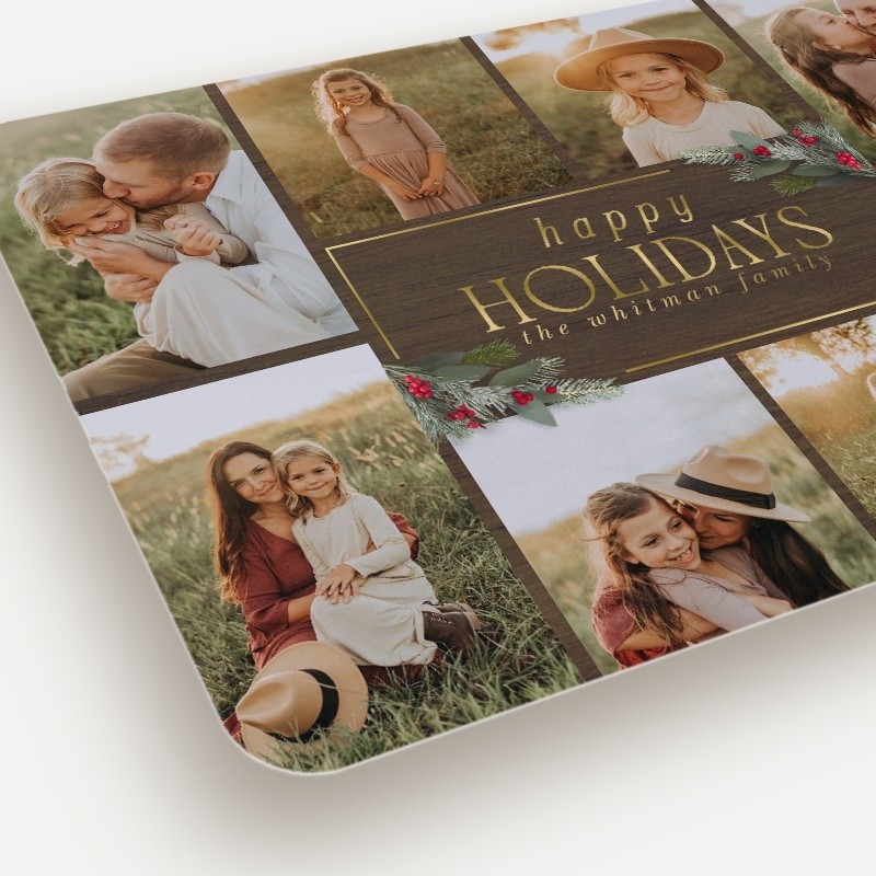 Berry Collage Holiday Card