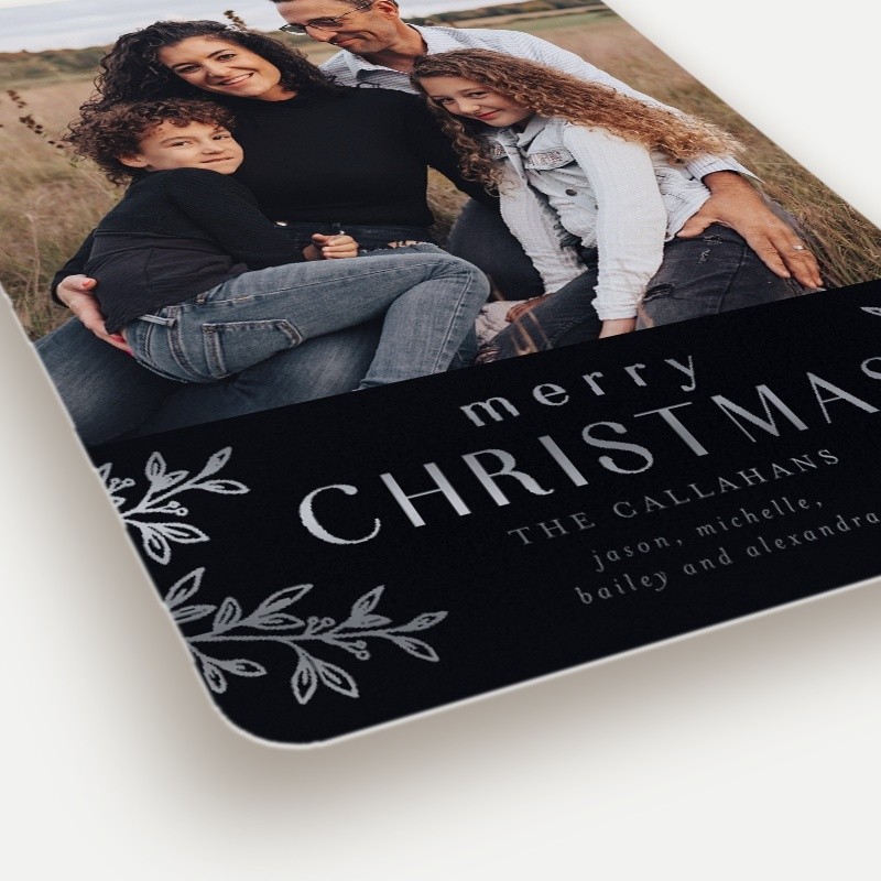 Foliage Frame Holiday Card