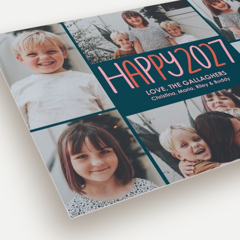 Cheerful Collection New Year's Card