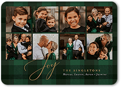 Joyful Holiday Plaid