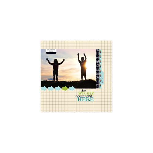 Project Life: Turquoise Edition 8x8 undefined  Premium Album