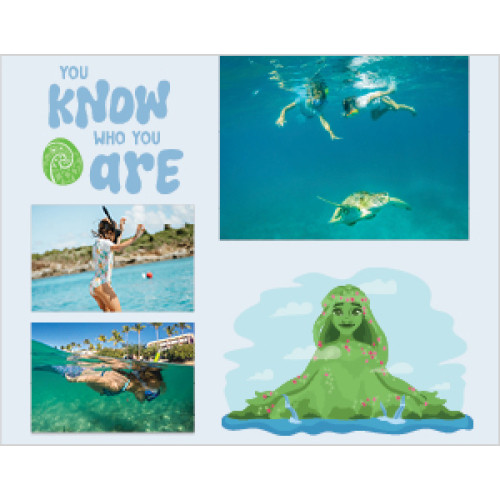 Disney's Moana 8x11 undefined  Wall Calendar